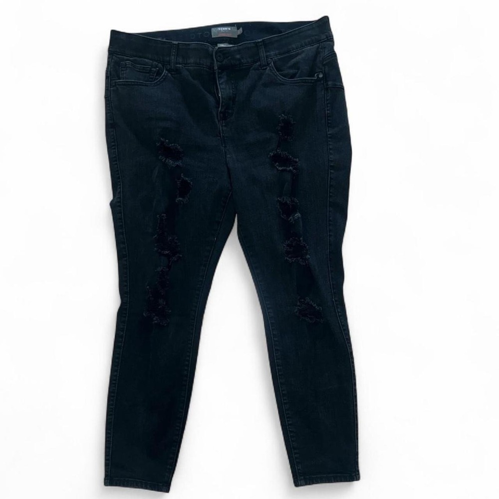 Torrid black Skinny Jeans  Size 18S